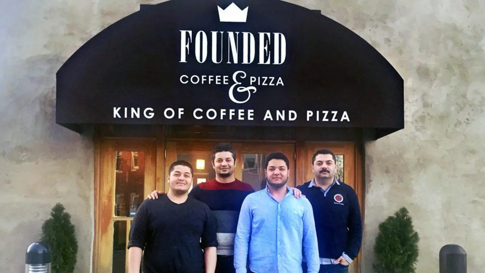 Founded Coffee and Pizza is more than an innovative new business, it's a classic immigrant success story.